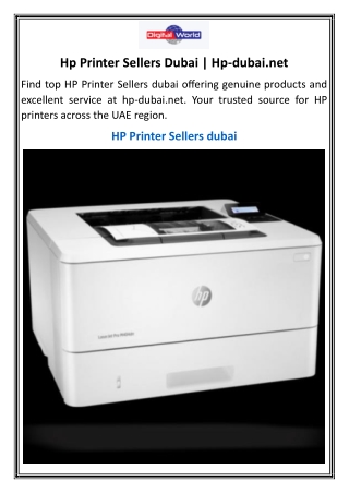 Hp Printer Sellers Dubai  Hp-dubai.net111