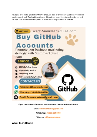 Building Ideas into Reality — Check Out My GitHub Profile