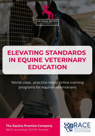 Equine Veterinary Education | RACE-Accredited Training | The Equine Practice Com