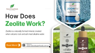 How Does Zeolite Works?