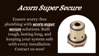 Acorn Super Secure
