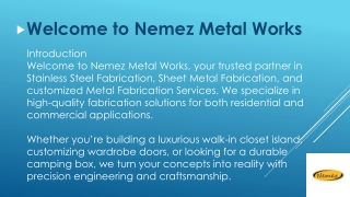 For Industrial, Commercial, and Custom Metal Projects- Stainless Steel Fabricati