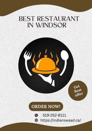 Best restaurant in Windsor