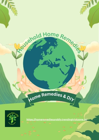 Household home remedies