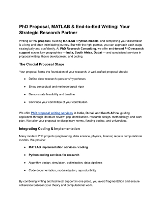 PhD Proposal, MATLAB & End-to-End Writing_ Your Strategic Research Partner