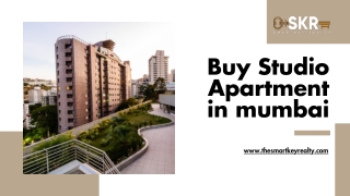 Buy Studio Apartment in Mumbai – Smart Living in the City of Dreams