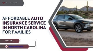 Reliable Auto Insurance Service in North Carolina | EV Universe