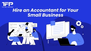 Hire an Accountant for Your Small Business | The Fino Partners