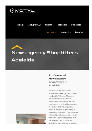 Newsagency Shopfitters Adelaide