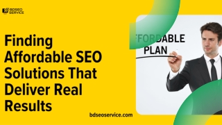 Finding Affordable SEO Solutions That Deliver Real Results
