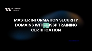 Master Information Security Domains with CISSP Training Certification