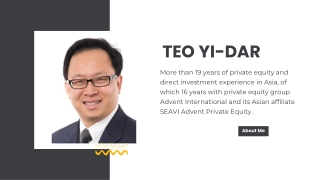 Teo Yi Dar – A Trusted Leader in Asian Private Equity & Investment Strategy