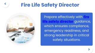 Fire Life Safety Director