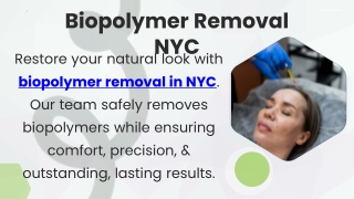 Biopolymer Removal NYC