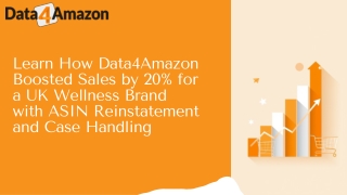 Listing Recovery & Sales Bounce Back for Wellness Brand