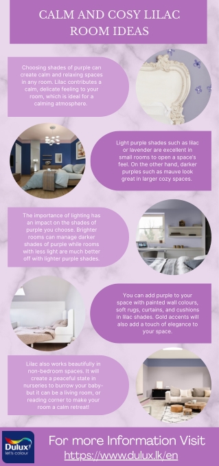 Calm and Cosy Lilac Room Ideas
