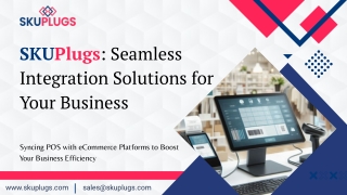 SKUPlugs: Seamless POS and eCommerce Integration Solutions