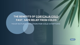 How Coryzalia Helps You Fight Cold and Flu Comfortably
