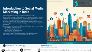 Social Media Marketing Agency in India