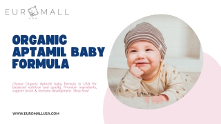 Organic Aptamil baby formula