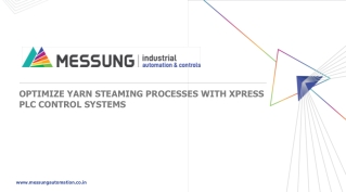 Optimize Yarn Steaming Processes with XPRESS PLC Control Systems