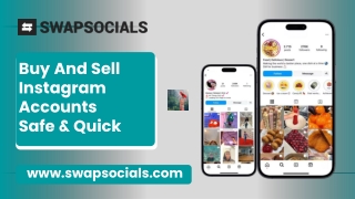 Buy And Sell Instagram Accounts Safe & Quick