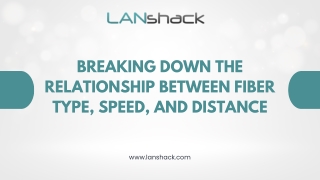 Breaking Down the Relationship Between Fiber Type, Speed, and Distance