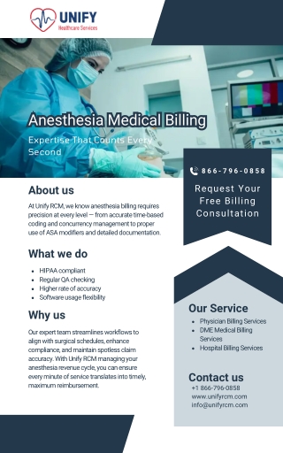 Streamlined Anesthesia Billing Solutions for Maximum Efficiency