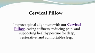 Cervical Pillow