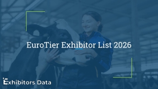 EuroTier Exhibitor List 2026