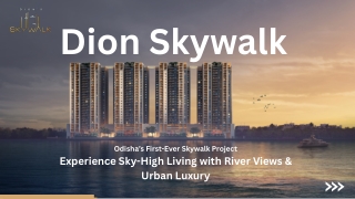 Buy Prime Flats in Cuttack From Dion Skywalk