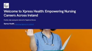 Xpress Health - Empowering Nursing Careers Across Ireland