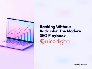 Ranking Without Backlinks: The Modern SEO Playbook