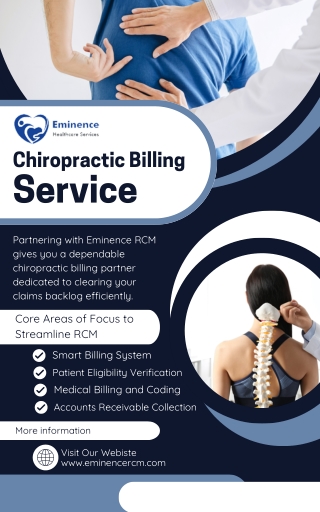 Maximize Revenue with Expert Chiropractic Billing Solutions by Eminence RCM