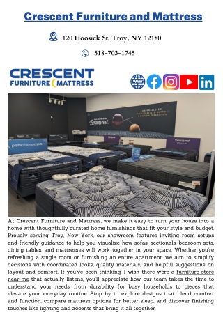 Crescent Furniture and Mattress