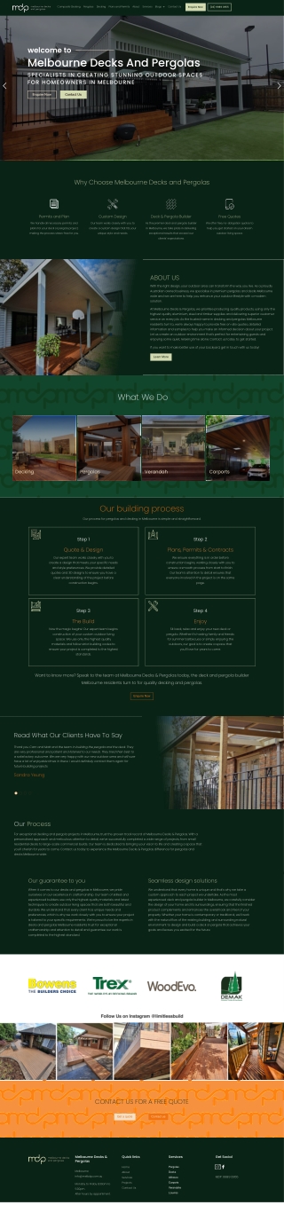 Pergola Installation Melbourne