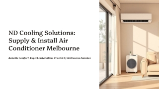 Supply and Install Air Conditioner in Melbourne