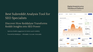 Unlock SEO Growth with Reddalyze: The Ultimate Subreddit Analysis Tool for SEO