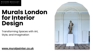 Murals London for Interior Design