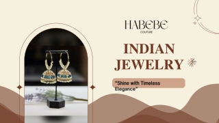 Are You Looking For a Indian Jewelry?