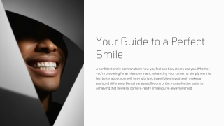 A Complete Guide to Getting Dental Veneers for a Perfect Smile