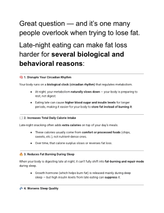 Great question — and it’s one many people overlook when trying to lose fat