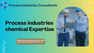Leading Innovations in Process Industries with Chemical Expertise