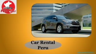 Car Rental Peru