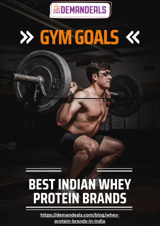 Discover the Best Whey Protein Brand to Power Your Workouts