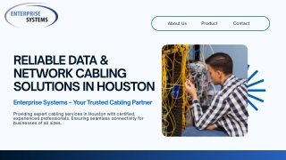 Expert Data & Network Cabling in Houston