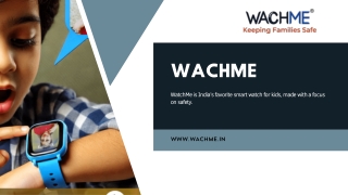Best Kids Smart Watch in India  Children’s Smart Watch & GPS Tracker by Wachme
