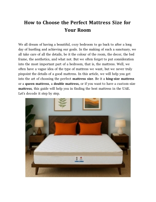 How to Choose the Perfect Mattress Size for Your Room (1)