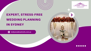 Expert, Stress-Free Wedding Planning in Sydney