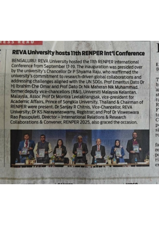 RENPER International Conference - The New Indian Express